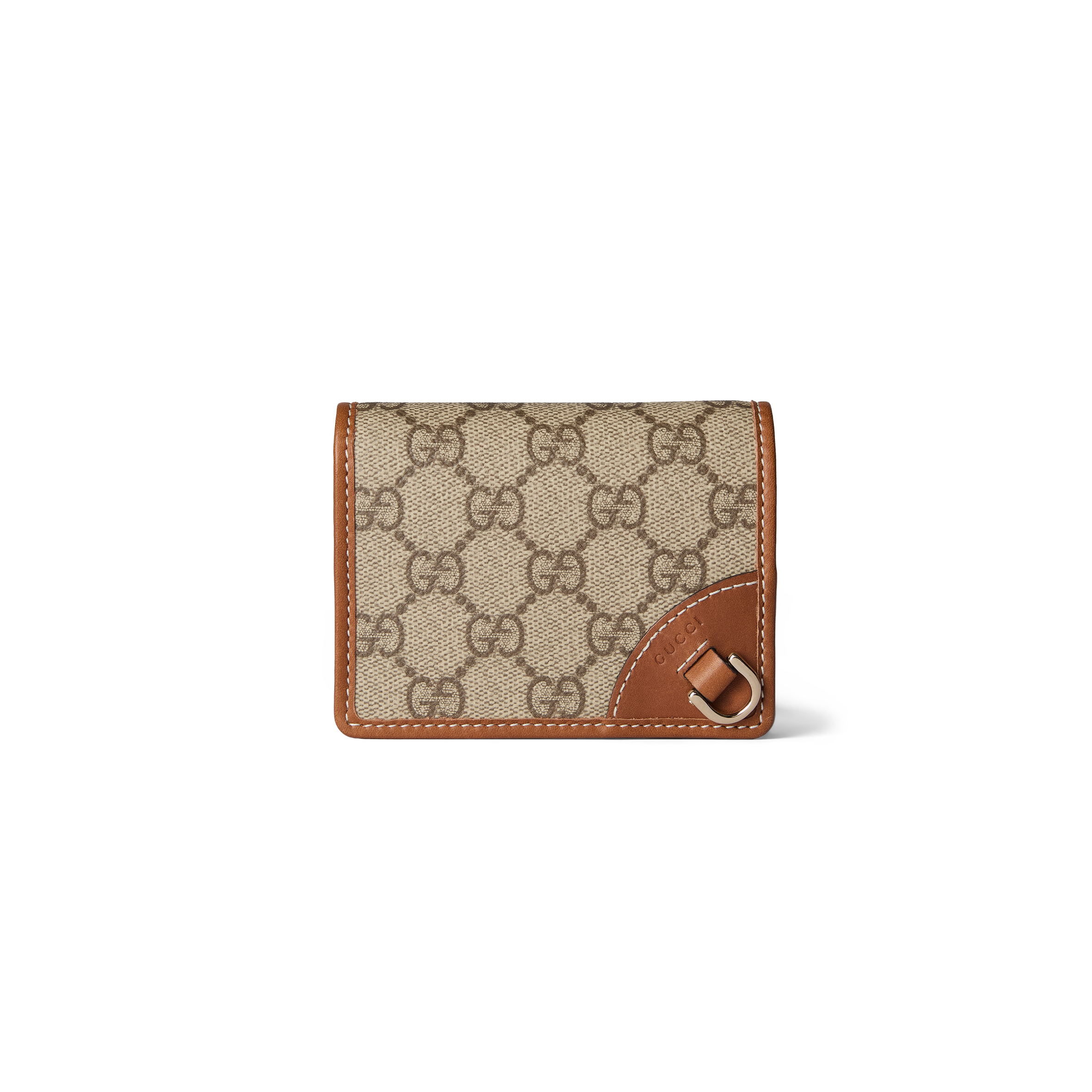 GUCCI GG EMBLEM SMALL WALLET 820692 (11*8.5*3cm)